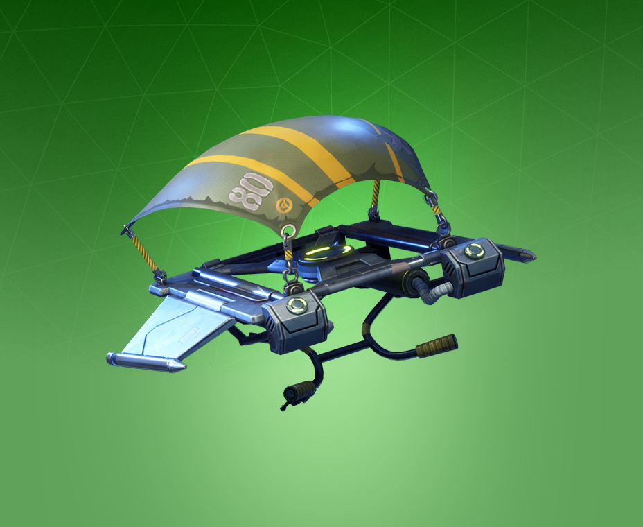 screengrab via epic games - planeur satellite fortnite