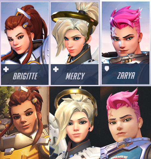 Overwatch fans think Brigitte looks like Mercy