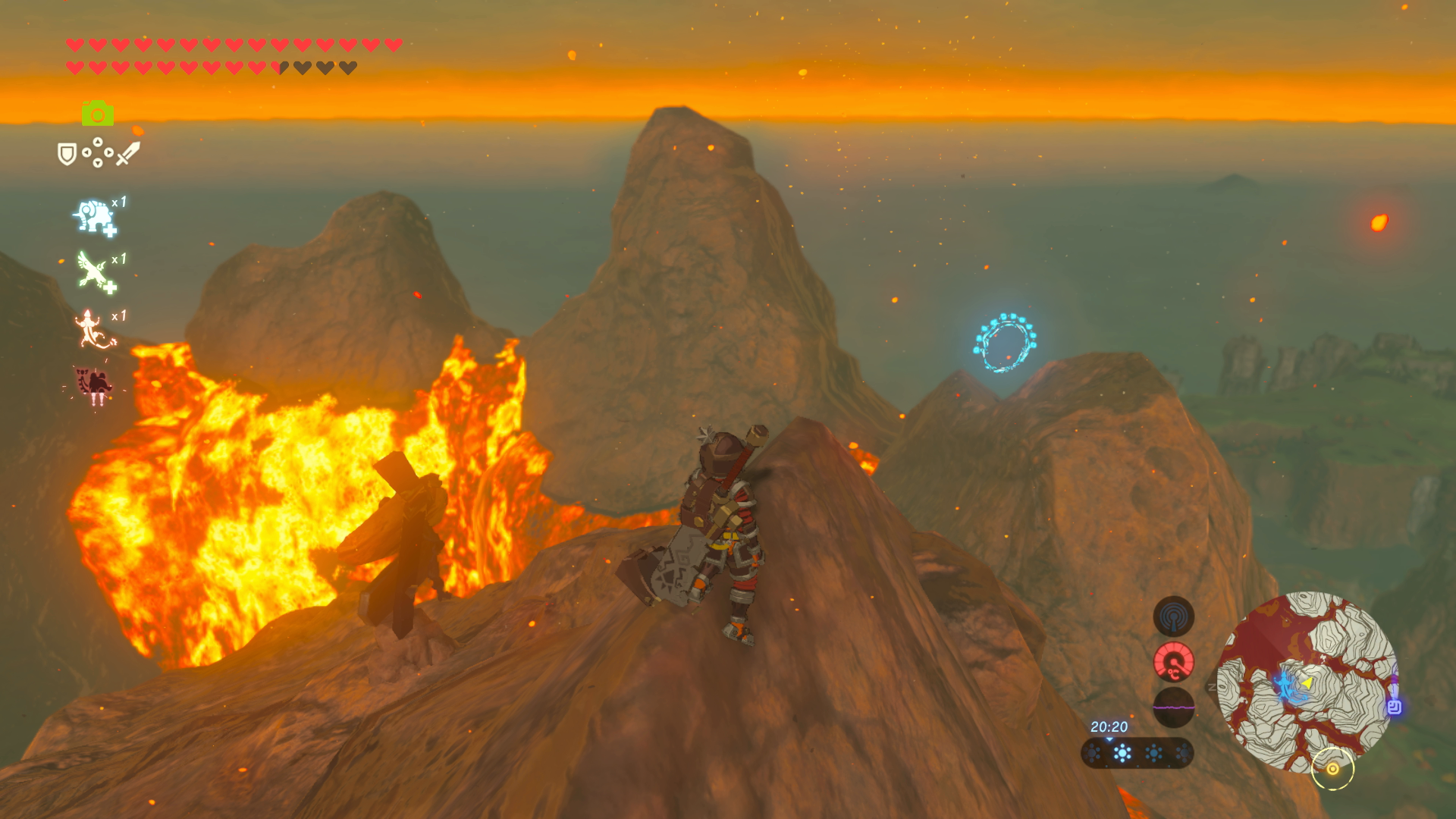 How To Find And Complete All Of Daruk S Song Shrine Trials In Zelda Breath Of The Wild S