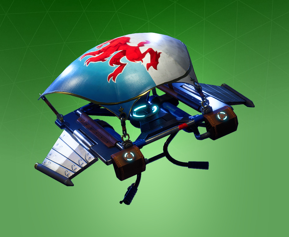 Fortnite: Battle Royale Glider and Contrail Complete Skins List