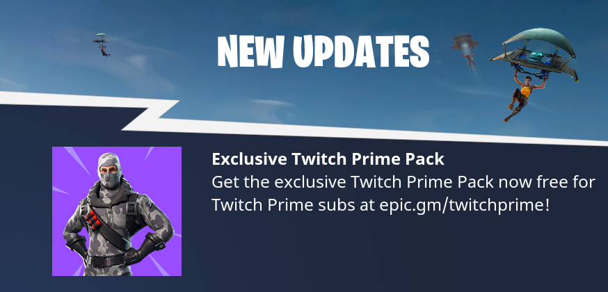 How To Get Your Free Twitch Prime Loot In 'Fortnite: Battle Royale
