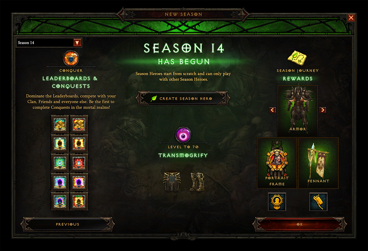 diablo 3 is there a place to see clan leaderboards rifts