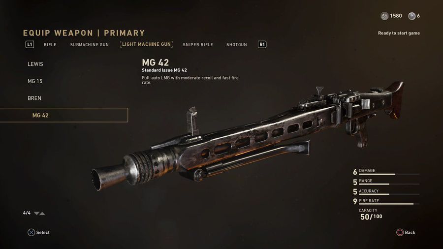 Call of Duty WWII: Todas as armas em lista