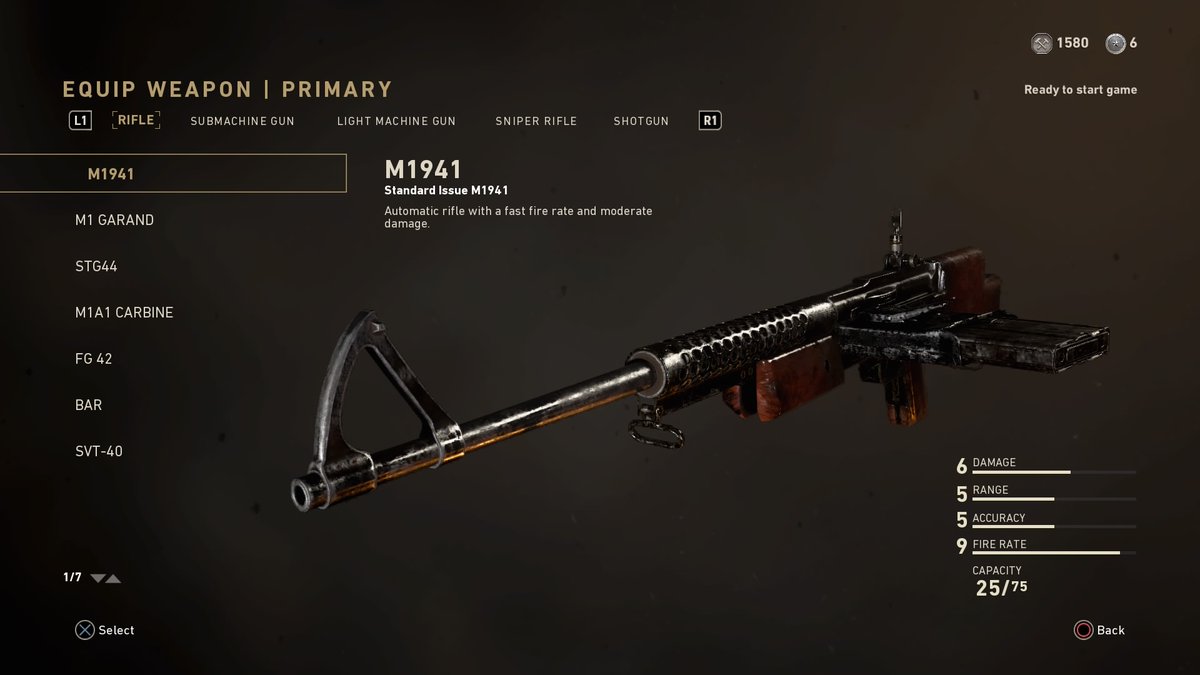 call of duty world at war final fronts weapon list