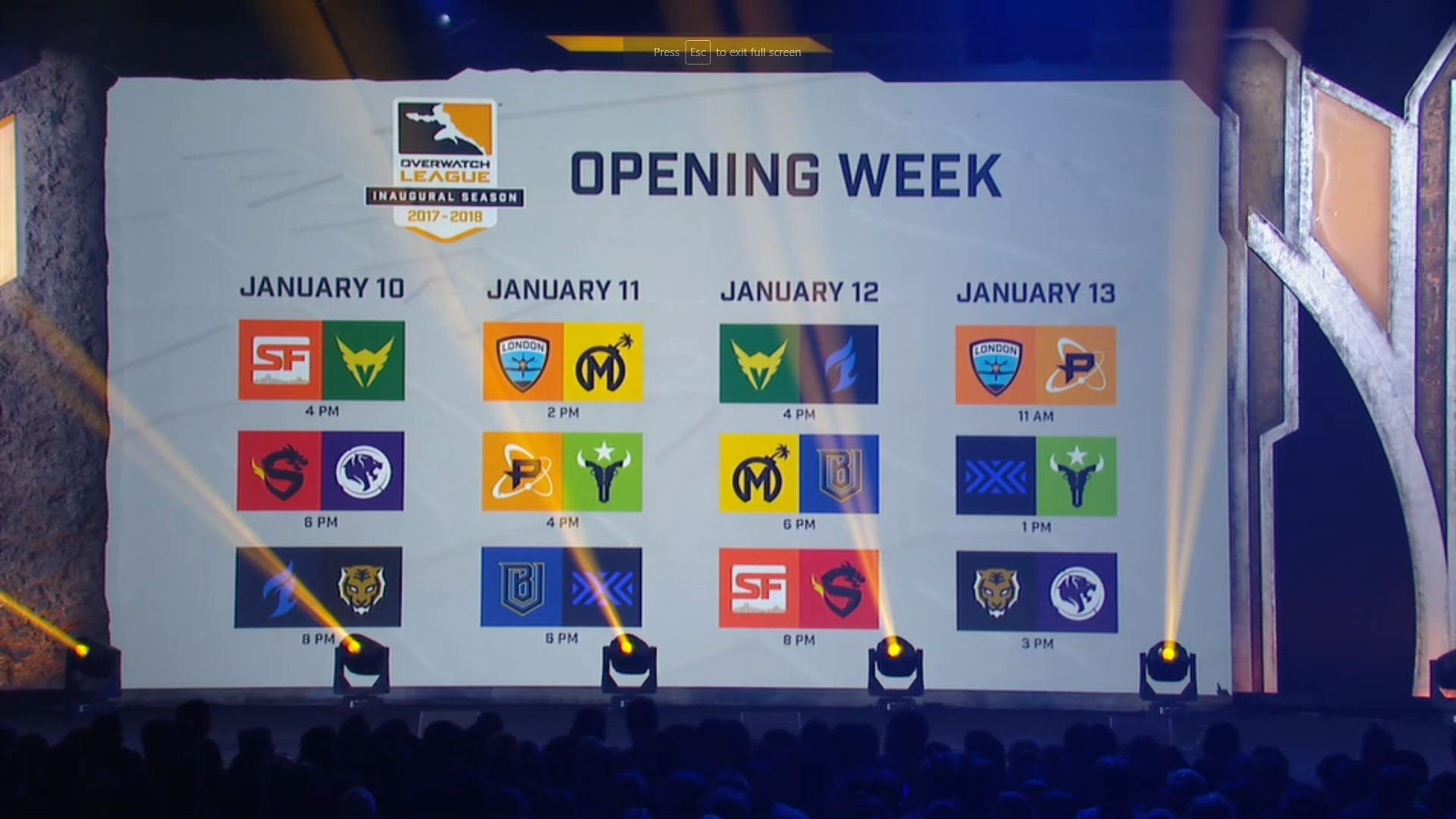 Blizzard reveals Overwatch League schedule, new mobile app Dot Esports