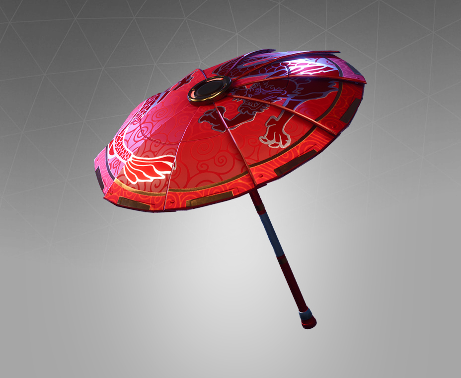 paper parasol - fortnite new umbrellas