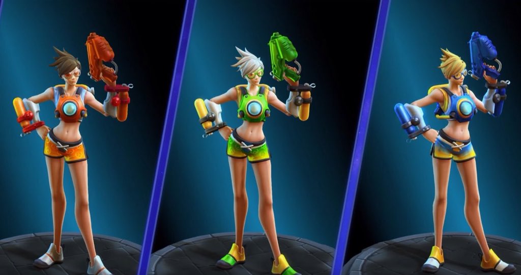 Tracer S New Summer Heroes Of The Storm Skin Gives Her