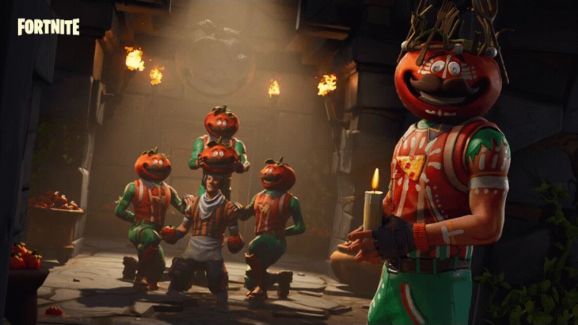 How To Get The Tomatohead Crown Skin Upgrade Dot Esports - here s how to upgrade the tomatohead skin in fortnite