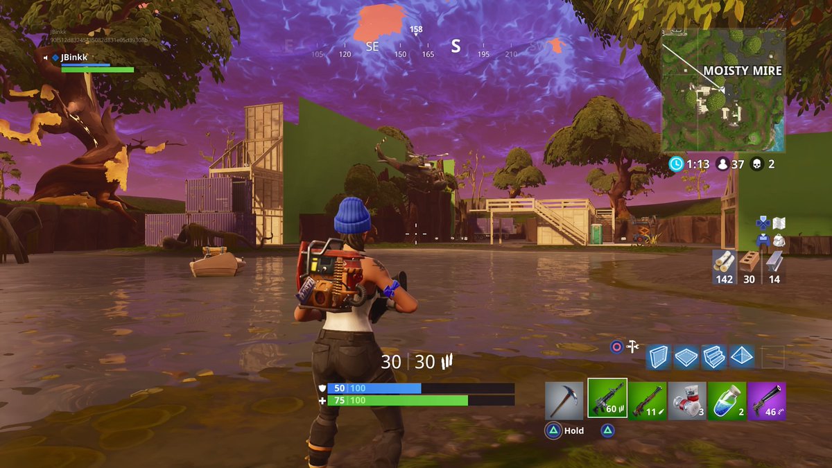 moisty mire is one of the most underrated landing spots in fortnite battle royale - fortnite landing picture