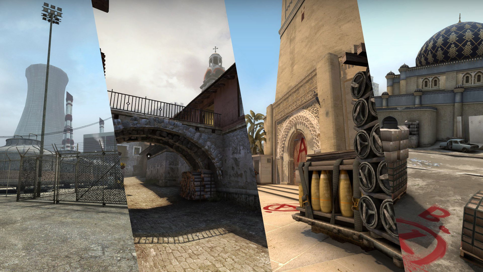 CSGO Maps Offizieller Map Pool und Community Maps