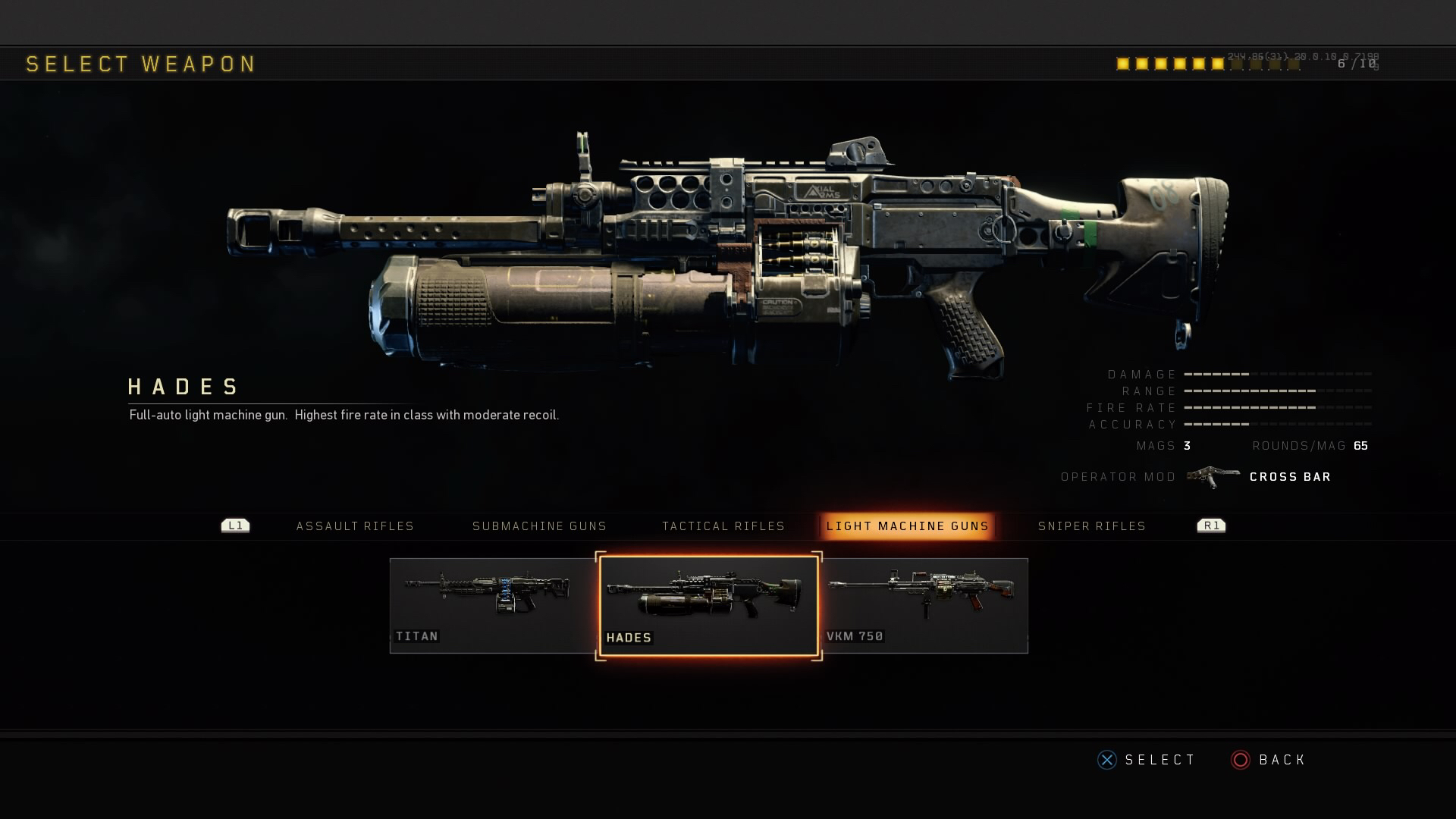 Black Ops Guns List