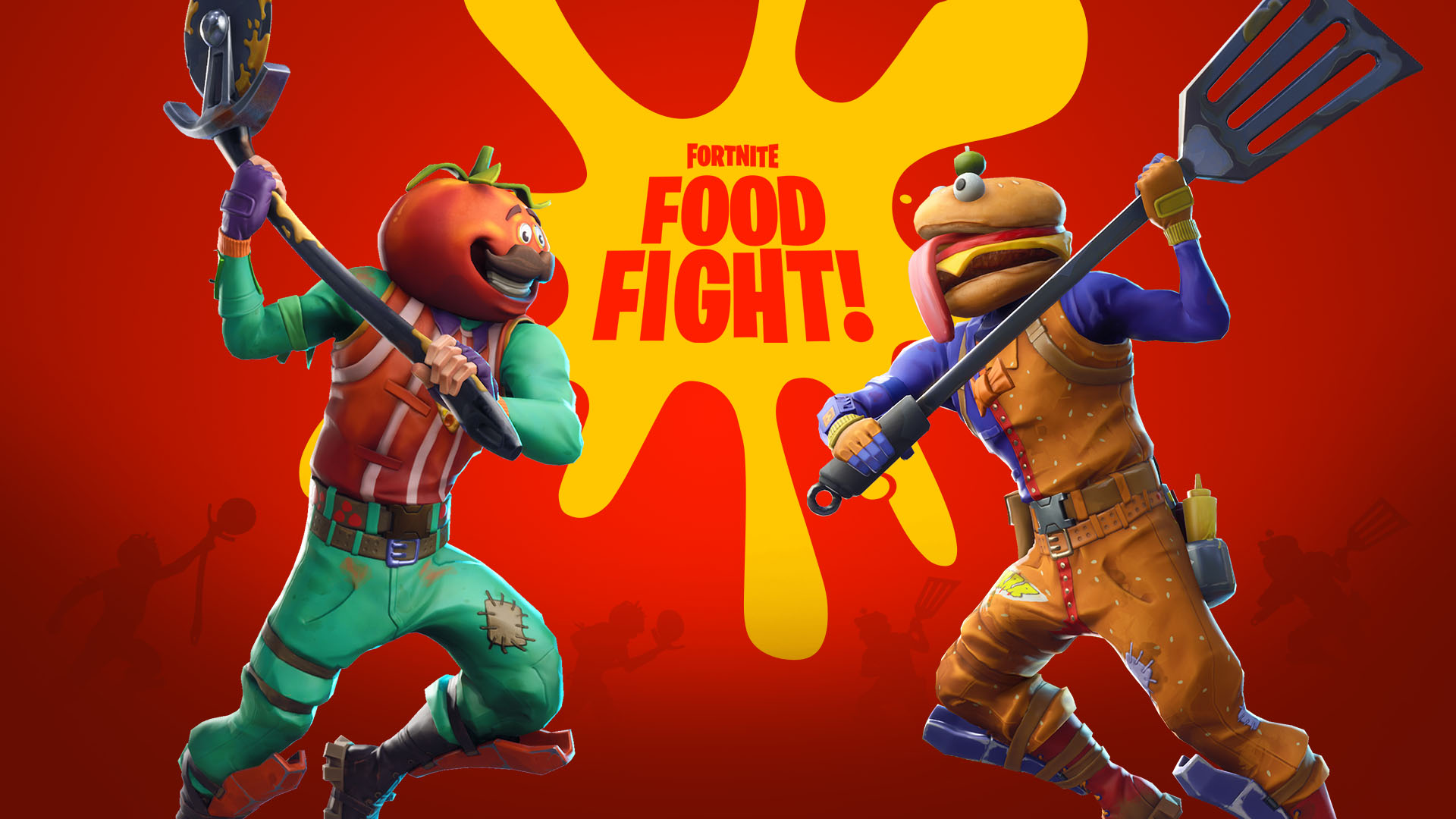 fortnite s food fight ltm receives adjustments to help players feel like they re making more progress - mascote e sports fortnite