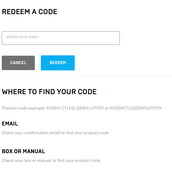 how to redeem a code in fortnite