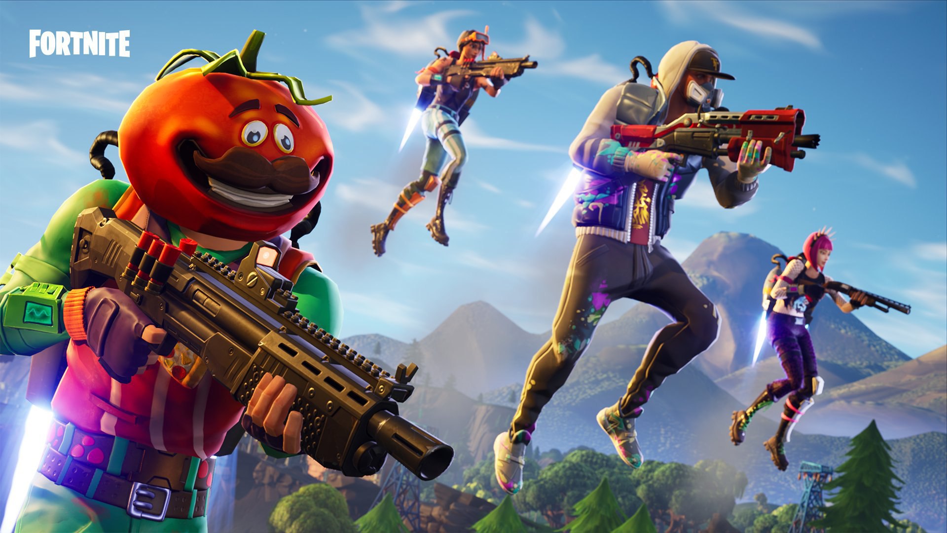 epic gamer fortnite wallpaper