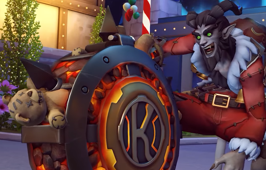 junkrat s new holiday skin turns him into a half goat half demon krampus - krampus fortnite skin release dates