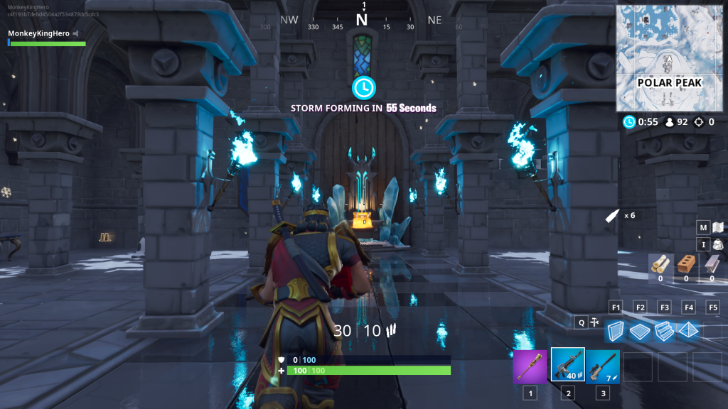 Ice King S Castle Has A Throne Room In The Fortnite 7 10 Map