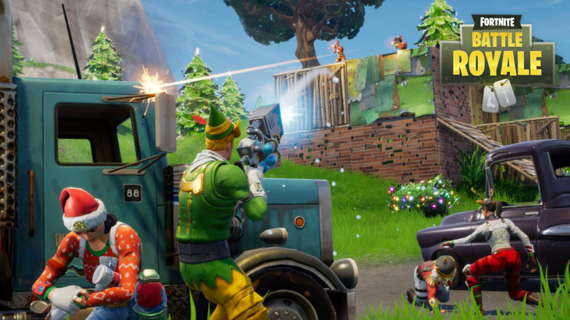 the 14 days of fortnite challenges are starting to align with the iconic 12 days of christmas song - iconic fortnite images