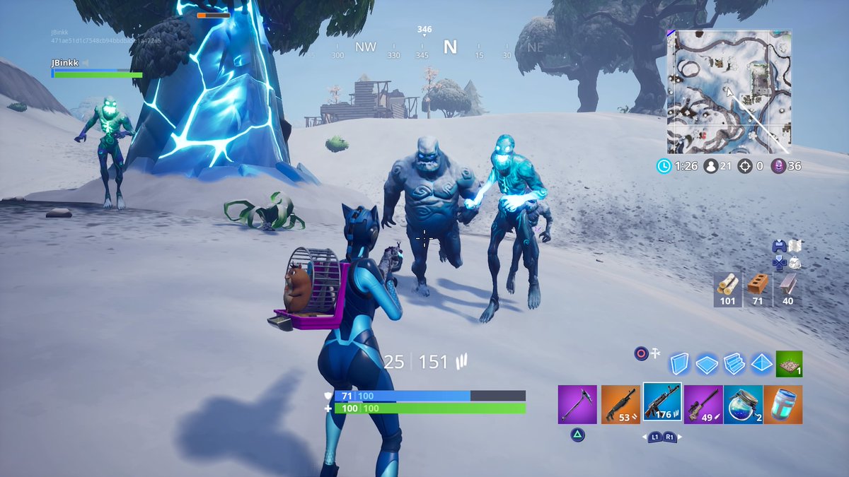 What Is The Ice Legion How To Complete The Fortnite Ice Storm - how to complete the deal damage with explosive weapons to the ice legion fortnite challenge