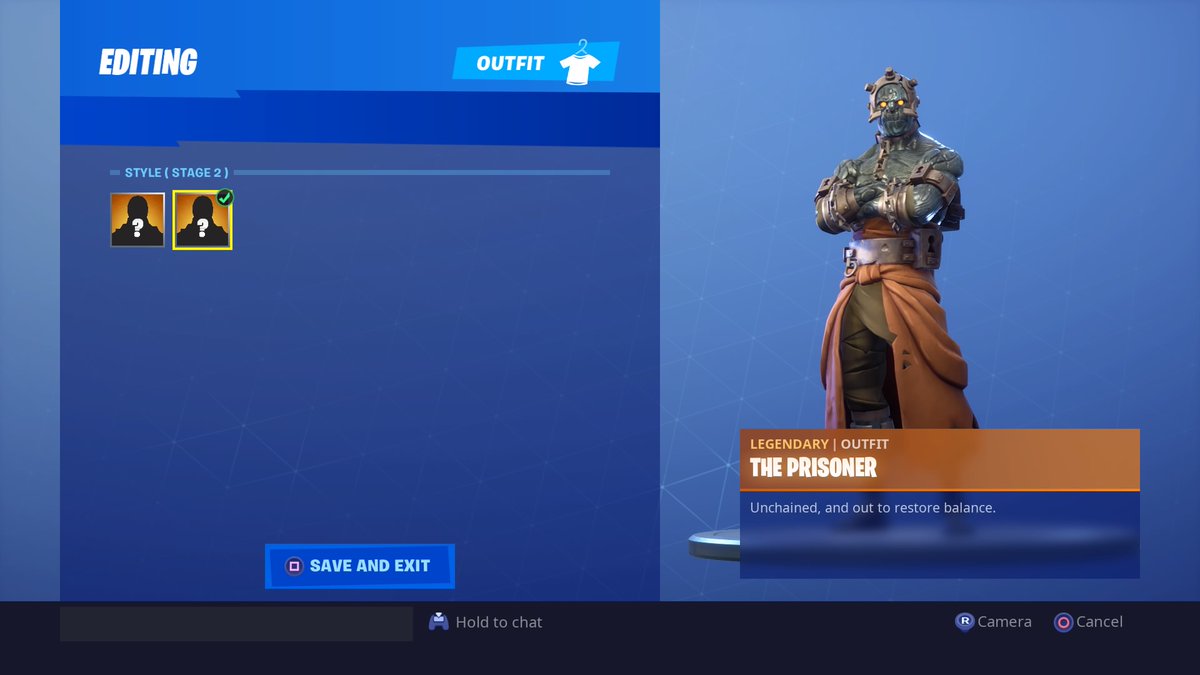 What We Know About Stage 3 Of Fortnite S The Prisoner Skin Dot Esports - what we know about stage 3 of fortnite s the prisoner skin