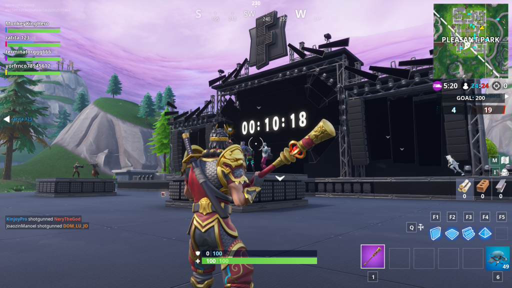 Marshmello S Fortnite Concert Is Now Live Dot Esports - screengrab via epic games