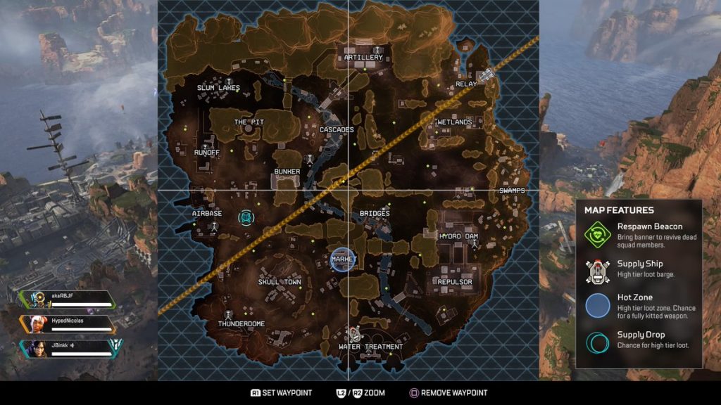 minecraft apex legends map