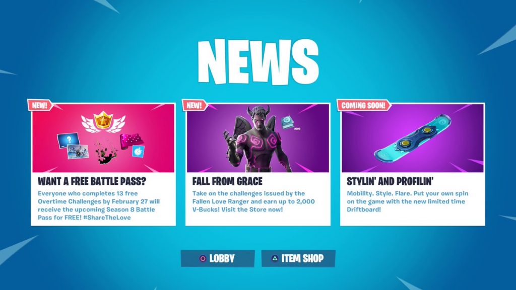 The Driftboard Is Finally Coming Soon To Fortnite Battle Royale - screengrab via epic games