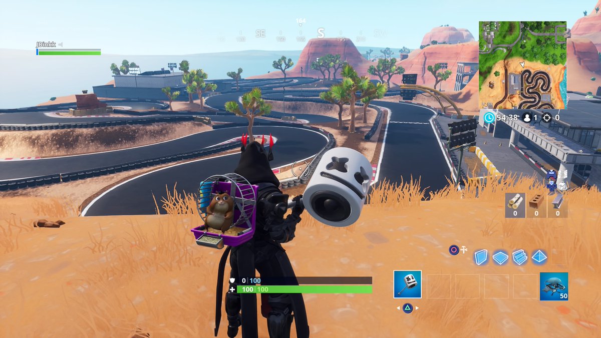 Where To Find Fortnite S Racetrack And Dance Club For The Overtime - where to find fortnite s racetrack and dance club for the overtime challenge