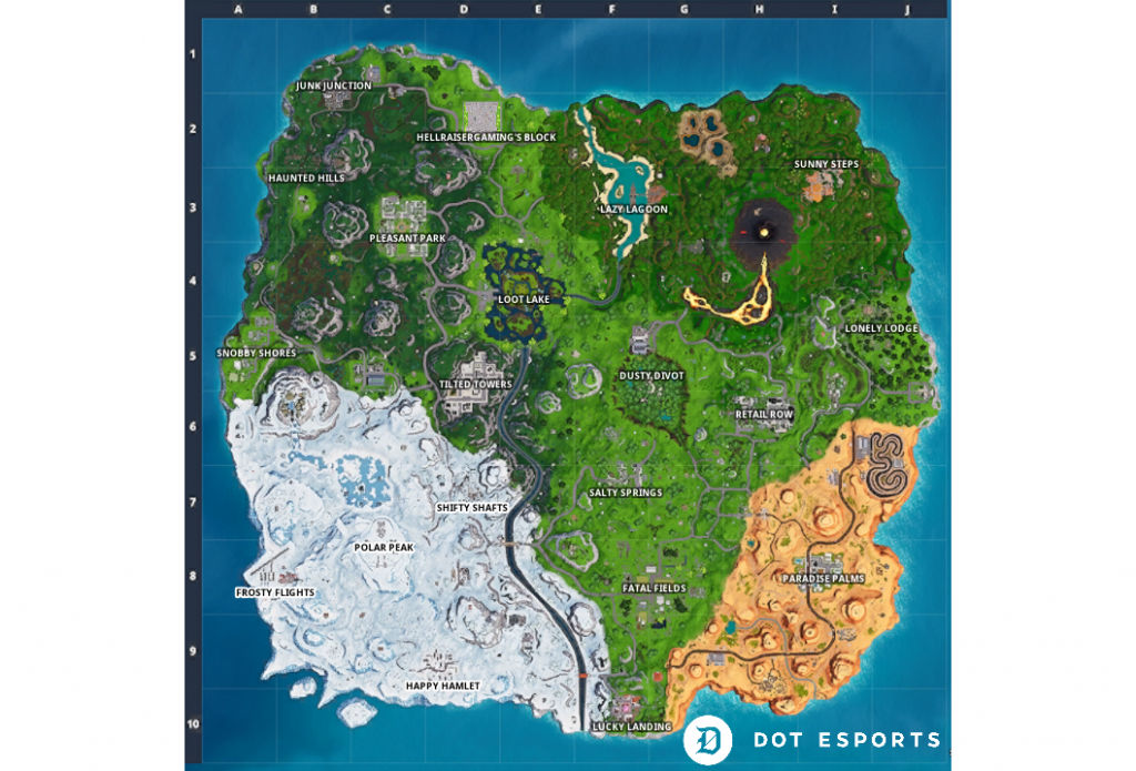  - plan fortnite saison 8