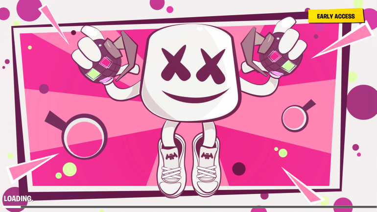 epic is giving away a marshmello loading screen to select fortnite players - fortnite marshmello skin png