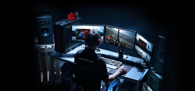 gaming desk alienware