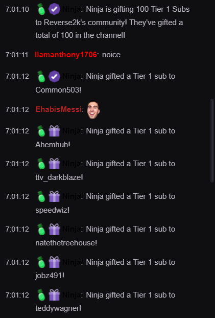 check gifted subs twitch to me