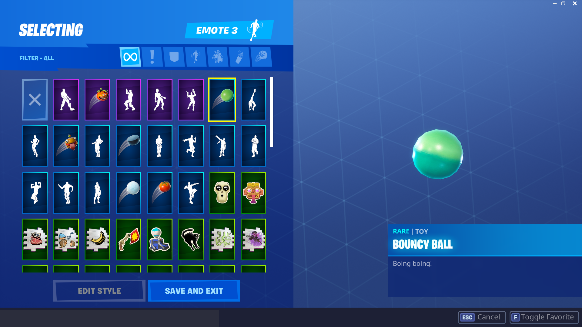 how to complete the get 15 bounces in a single throw with the bouncy ball toy fortnite season eight week five challenge - what happens when you finish all challenges in fortnite