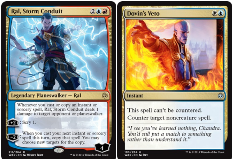 Ral Zarek War of the Spark Planeswalker card