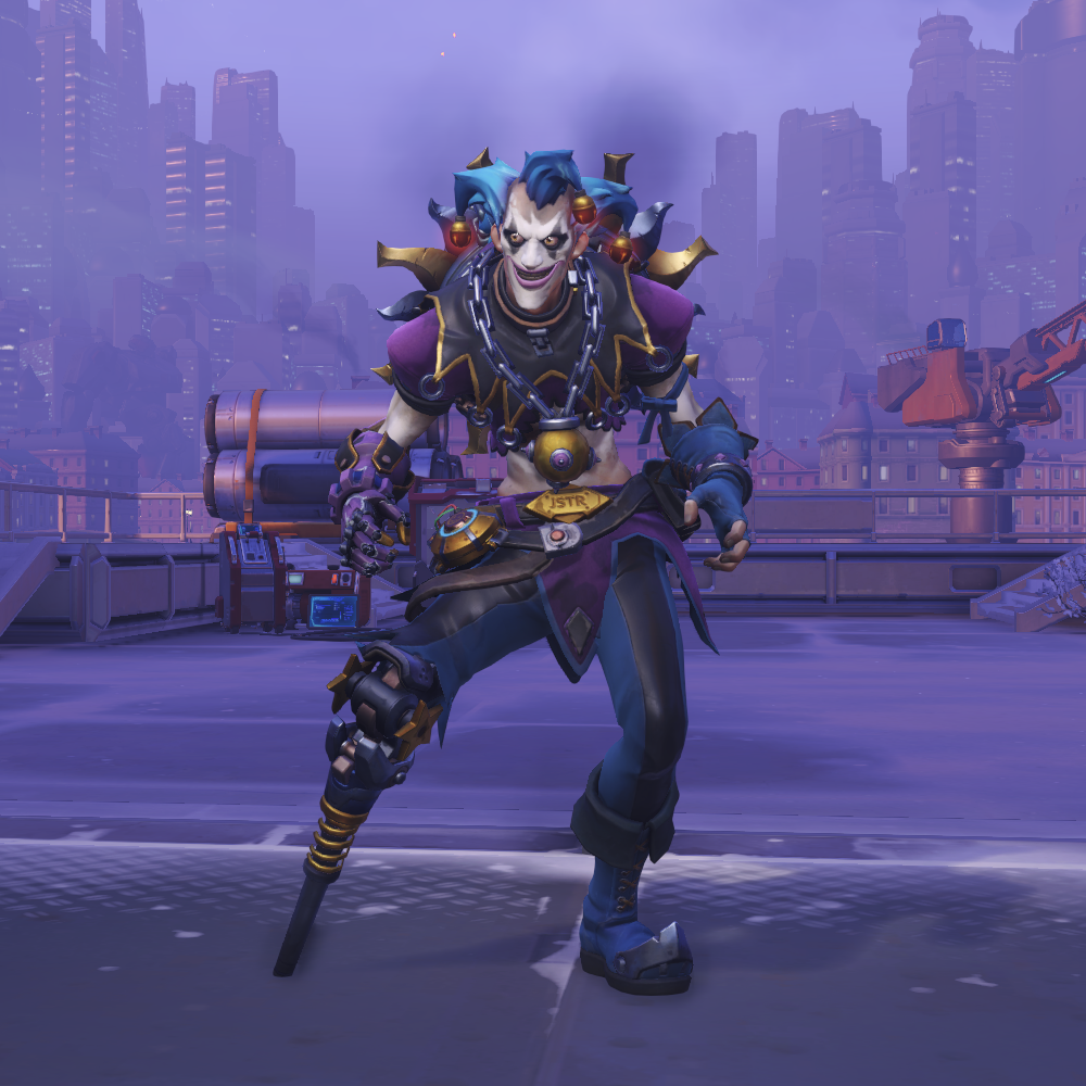 Clown Junkrat Revealed As Second Overwatch Storm Rising Skin Dot Esports