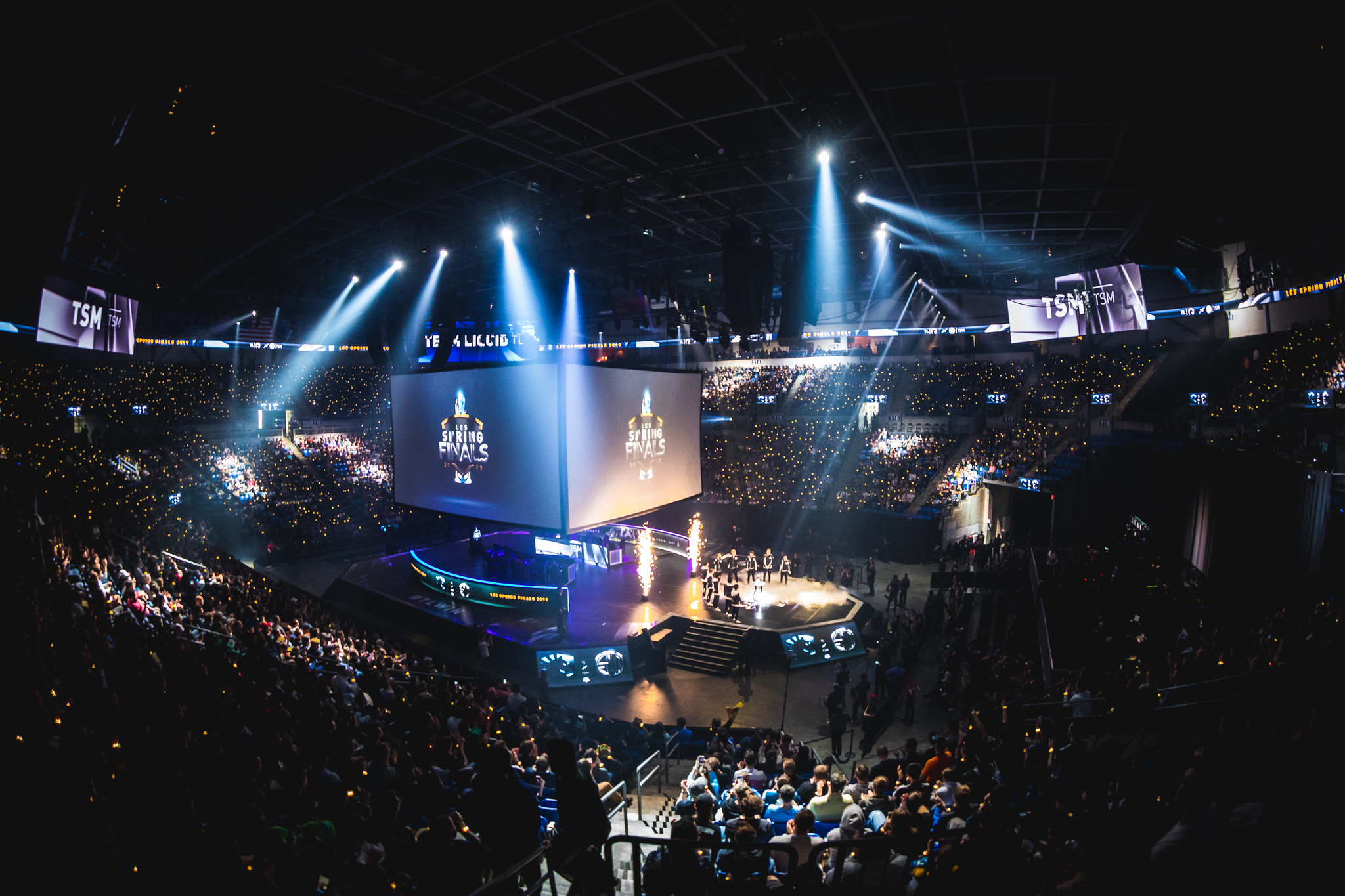 The 2019 LCS Spring Split finals peaked at 600,000 viewers Dot Esports