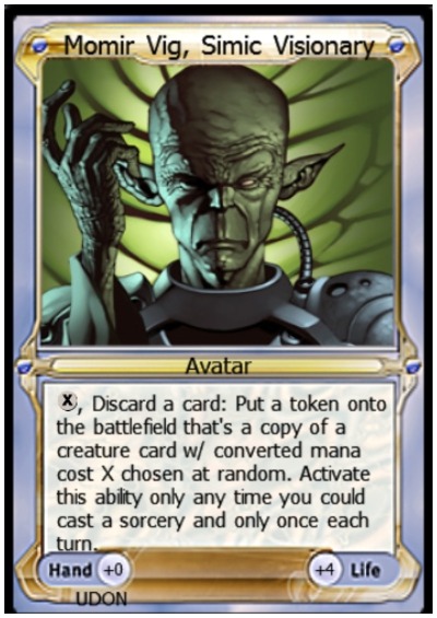 Momir Vig MTG Arena event card