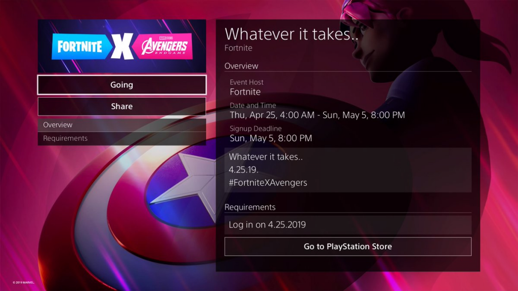 potential fortnite x avengers event end date revealed - marvel fortnite event