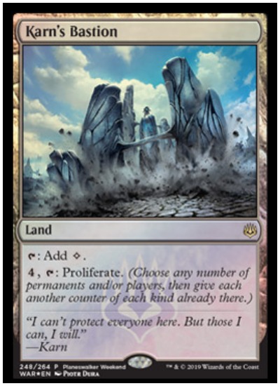 Karn's Bastion MTG War of the Spark