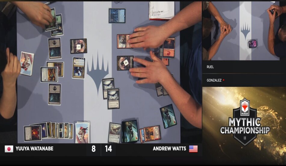 Round nine MTG Mythic Championship II London Watanabe