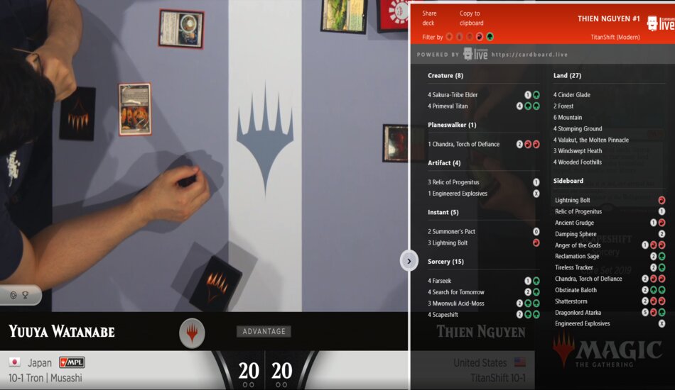 MTG Mythic Championship II London Yuyya Watanabe