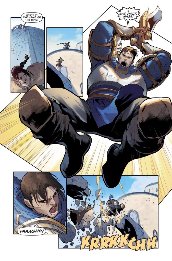 Lux comic Garen