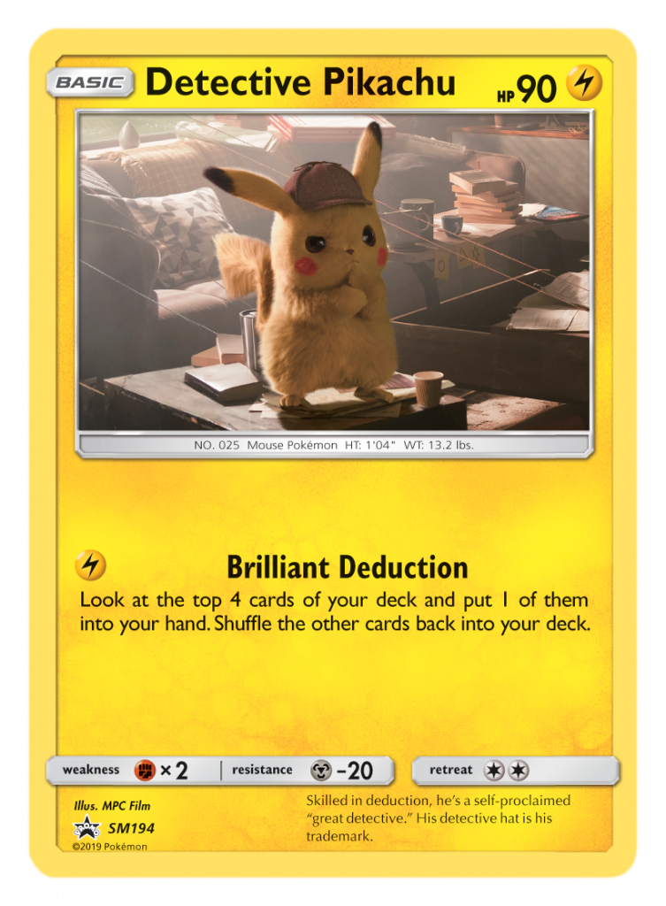 Here Is Every Detective Pikachu Booster Pack Pok mon Card Dot Esports
