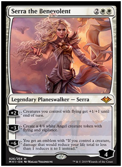 Serra the Benevolent MTG Modern Horizons card reveal