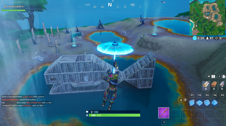  Fortnite Season 9 Fortbyte 17 Fish Building Location 