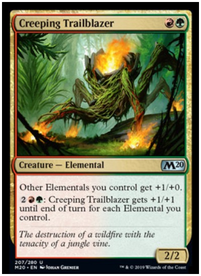 Creeping Trailblazer MTG Core Set 2020