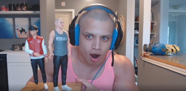 SKT sent Tyler1 a package with merch and a custom figurine 