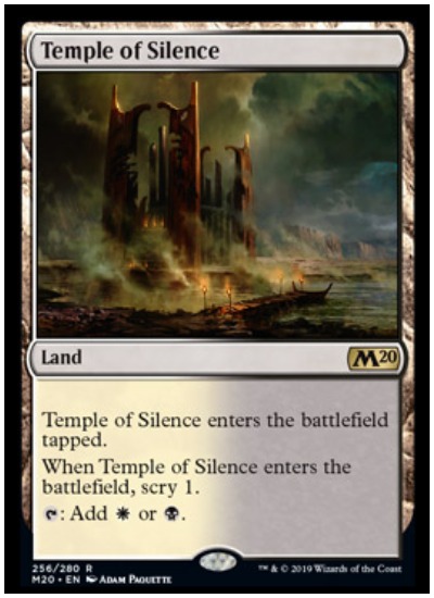 Temple of Silence MTG Core Set 2020