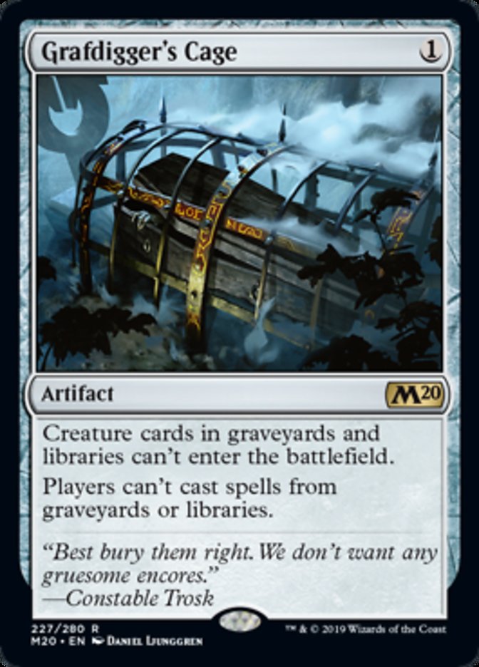 Grafdigger's Cage Magic Core Set 2020