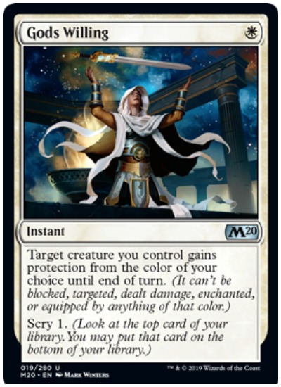 Gods Willing MTG Core Set 2020 White