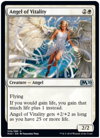 Angel of Vitality MTG Core Set 2020 White